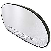 56164 Front, Passenger Side Help Series Mirror Glass, Non-Heated, No Blind Spot Feature