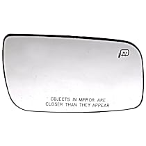 56182 Front, Passenger Side Help Series Mirror Glass, Heated, No Blind Spot Feature