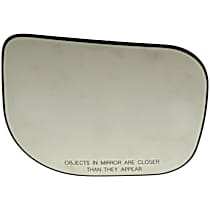 56515 Front, Passenger Side Help Series Mirror Glass, Heated, No Blind Spot Feature
