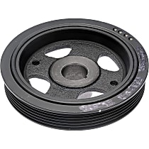 Harmonic Balancer, 4 Cyl 1.8L, Yellow Painted - 