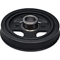 Harmonic Balancer, 4 Cyl 1.8L, Pink And Yellow Painted - 