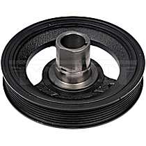 Harmonic Balancer, 4 Cyl 2.4L, Engine Des: LUK, With 7 Rib Serpentine Belt - 