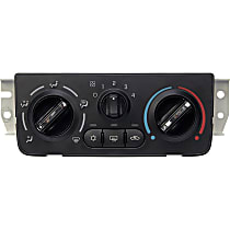 Climate Control Unit, With Manual Air Conditioning Controls - 