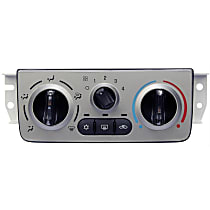 Climate Control Unit, Electronic Air Conditioning Controls; Satin Nickel - 