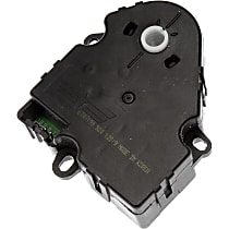 HVAC Heater Blend Door Actuator, Temperature; With Lower Duct - Auxiliary
