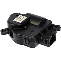 HVAC Heater Blend Door Actuator, Temperature; Dual Zone Temperature Control; Manual Temperature Control - Main, Lower or Upper