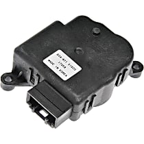 HVAC Heater Blend Door Actuator, Recirculation; Except Dual Zone Temperature Control; Stamped: Johnson - Main