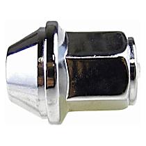 611-007.1 AutoGrade Series Lug Nut - Chrome, Steel, Dometop Capped Nut, M14-1.50 Direct Fit, Sold individually