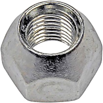 611-066 AutoGrade Series Conical Lug Nut - Zinc, Steel, Standard, 12 mm Direct Fit, Set of 10