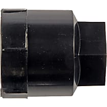 611-605 Lug Nut Cover, 18 mm Hex x 29 mm Length; Thread Size