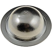 618-101 AutoGrade Series Dust Cap - Silver, Direct Fit, Set of 5