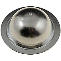 618-102 Dust Cap - Silver, Direct Fit, Set of 5