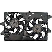 Radiator Fan 6 Cyl 2.5L, Dual fan, OE Solutions Series - 
