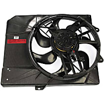 Radiator Fan 4 Cyl 2.0L, With Air Conditioning, Single fan, OE Solutions Series