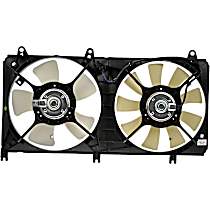 Radiator Fan 4 Cyl 2.4L, Dual fan, OE Solutions Series
