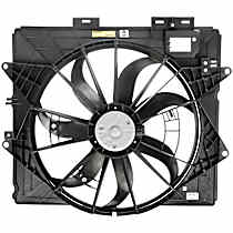 OE Replacement Radiator Fan, Single fan, OE Solutions Series