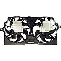 Radiator Fan 6 Cyl 3.4L, With Heavy Duty Cooling, Dual fan, OE Solutions Series