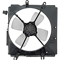 Radiator Fan 4 Cyl 1.8L, Manual Transaxle, Single fan, OE Solutions Series - 