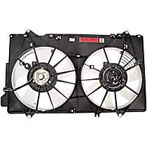 Radiator Fan 4 Cyl 2.0L, Dual fan, OE Solutions Series - 