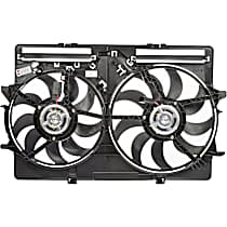 Radiator Fan 4 Cyl 2.0L, Dual fan, OE Solutions Series - 