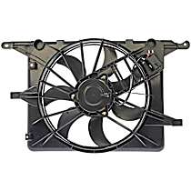Radiator Fan 4 Cyl 2.4L, Single fan, OE Solutions Series