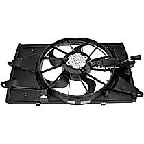 Radiator Fan 6 Cyl 3.5L, With Air Conditioning, Single fan, OE Solutions Series - 