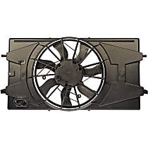 Radiator Fan 4 Cyl 2.4L, Single fan, OE Solutions Series