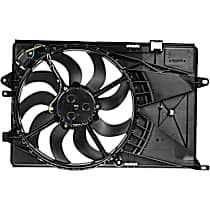Radiator Fan 4 Cyl 1.4L, Automatic Transaxle, Single fan, OE Solutions Series