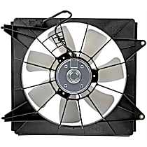 Radiator Fan Passenger Side, 4 Cyl 2.4L, Single fan, OE Solutions Series