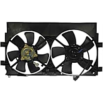 Radiator Fan 4 Cyl 2.0L, Turbocharged, Dual fan, OE Solutions Series