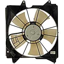 Radiator Fan Driver Side, 4 Cyl 2.4L, Single fan, OE Solutions Series - Driver Side