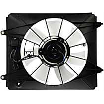 A/C Condenser Fan 4 Cyl 2.4L, Single fan, OE Solutions Series