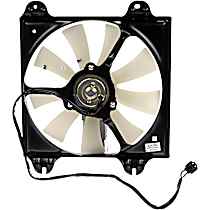 A/C Condenser Fan 6 Cyl 3.8L, Single fan, OE Solutions Series