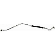 Automatic Transmission Oil Cooler Hose Assembly, 5-Speed, Automatic Transmission, ID Code KWD And Kud, Sold Individually, OE Solutions Series - Auxiliary Cooler To Radiator (Passenger Side)