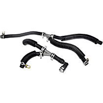 Supply And Return; Heater Hose And Tube Assembly; With Auxiliary Heater - 