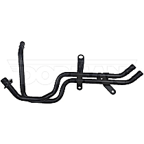 626-550 Heater Hose - Black, Steel, Single I.D. hose, Direct Fit, Sold individually