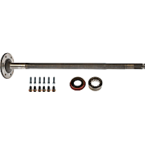 Rear, Passenger Side Axle Shaft, Positraction, With 4.10 Axle Ratio, OE Solutions Series