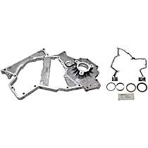 Inner, Timing Cover, 6 Cyl 6.7L, Black, Aluminum