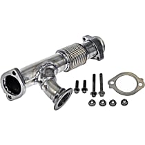 679-009 Turbo Pipe - Natural, Stainless Steel, Direct Fit, Sold individually