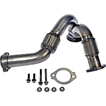 679-011 Turbo Pipe - Natural, Stainless Steel, Direct Fit, Sold individually