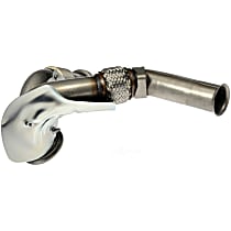 679-023 Turbo Pipe - Silver, Stainless Steel, Direct Fit, Sold individually