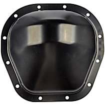 OE Solutions Series Differential Cover - Black, Steel, Direct Fit, Sold individually