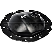 697-727 OE Solutions Series Differential Cover - Black, Steel, Direct Fit, Sold individually