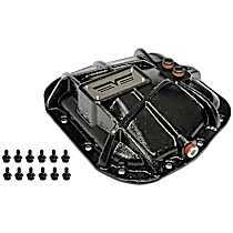 OE Solutions Series Differential Cover - Powdercoated, Ductile Iron, Direct Fit, Sold individually