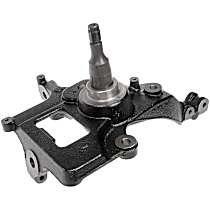 Front, Driver Side Knuckle, RWD, Rear Wheel Drive, With Front Coil Spring - Front, Driver Side
