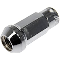 713-385 AutoGrade Series Lug Nut - Chrome, Carbon Steel, Open End Duplex Acorn, M12-1.50 Direct Fit, Set of 20