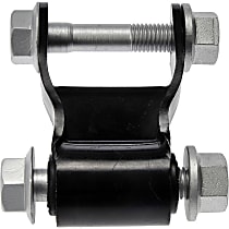 Rear, Driver or Passenger Side, Leaf Spring Shackles and Hangers, 2,750 Lb. Springs, 3,400 Lb. Springs - Rear, Driver or Passenger Side