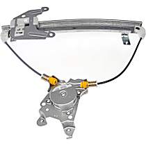 Rear, Passenger Side Power Window Regulator, Without Motor, OE Solutions Series