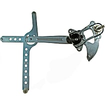 Front, Passenger Side Manual Window Regulator, Hand-Crank Type, OE Solutions Series