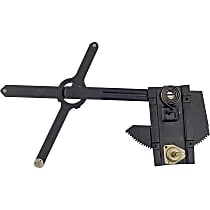 740-650 Front, Passenger Side OE Solutions Series Manual Window Regulator, Hand-Crank Type